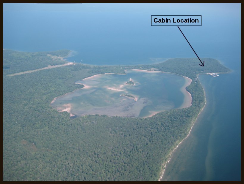 Chambers Island Land Door County, WI, Wisconsin CABIN FOR SALE by Owner